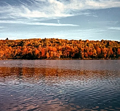 The lake.
